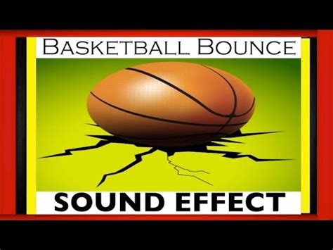 bounce sound effect|basketball bounce sound effect free.